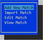 cca 1 0 menu matches